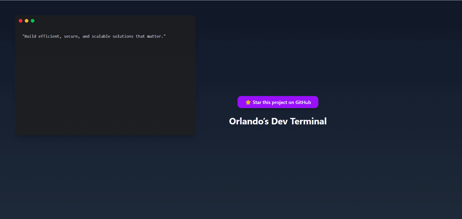 MacOS Terminal preview